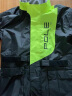 POLE－RACING摩托车电动车分体式雨衣雨裤套装男女单人加厚防水骑行雨披POLE 黑绿 M 实拍图