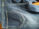 花花公子（PLAYBOY）牛仔裤男秋冬季休闲裤男士裤子男弹力修身小脚裤男 蓝色 32 实拍图