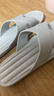 拖鞋女夏室内居家防滑无声情侣韩版家用软底浴室洗澡旅行凉拖鞋夏 浪漫拖 浅灰 44-45 (适合43-44码穿) 实拍图