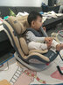 俏贝比儿童安全座椅汽车用 宝宝婴儿isofix 360度旋转可坐可躺 0-4-12岁 魔力咔奢华版【360+双接口+遮阳 实拍图