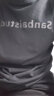 迪伽达美式黑色复古纯棉短袖t恤男2024夏季新款百搭圆领纯棉短袖男情侣 HQXS-T55黑色 XL（建议拍大一码） 晒单实拍图