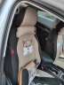 喜尚喜汽车座套亚麻汽车坐垫四季通用布艺座垫卡通可爱座椅套车垫适用于 豪华版温馨米 大众朗逸宝来捷达途观速腾polo 实拍图