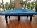 腾勃（TB） 台球桌标准成人家用美式中式黑八商用球房乒乓球桌二合一桌球台 9尺 家用豪配+回球 实拍图