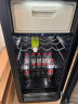 大宇（DAEWOO）冰沙冰吧机 143升冷柜独立家用复古冰吧 独立双温区 DY-BS143A 奶白 实拍图