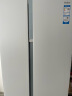 海尔冰箱白巧系列561L全空间保鲜大冷冻一级能效变频对开双开门超薄零嵌入式 BCD-561WLHSS14W9U1 实拍图