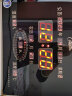康巴丝数码万年历电子钟表客厅挂钟表挂墙现代简约石英钟挂表家用时钟 40*30节气数码 20英寸 实拍图