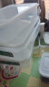 禧天龙冰箱保鲜盒食品级冰箱收纳盒塑料密封盒蔬菜水果冷冻盒 4.5L 3个 实拍图