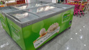 海容（hiron） 商用大容量冰柜超市冰淇淋展示柜冷冻柜火锅底料冷柜深体岛柜肉菜卧式岛柜弧形玻璃门 SD-659K 实拍图