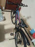 永久（FOREVER）山地车自行车成人男女青少年学生铝合金单车上班代步公路越野赛车 【钢架】顶配版-紫蓝辐条轮 26寸24速【建议身高155-185cm】 实拍图