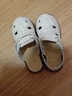 AIZUNSHI包头凉鞋女洞洞鞋2024新款春夏季两穿包头半拖鞋外穿孕妇森系单鞋 208米白色 36 (230mm) 实拍图