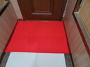 正八【可定制尺寸】加厚PVC防滑垫丝圈地垫入户酒店电梯商用婚庆地垫 红色 特厚90*120厘米 实拍图