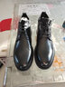 金利来（Goldlion）男靴秋冬皮鞋男加绒男鞋正装皮靴防滑花纹保暖短靴男士皮鞋 黑色 44 实拍图