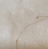 潮宏基彩金18K金项链女士饰品 O字链 XXK30000029 黄K约45cm  实拍图