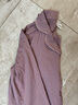安之伴睡衣女春秋季纯棉套装可外穿亲肤休闲翻领开衫长袖长裤女士家居服 灰紫红(超柔软3%氨纶有弹力) XL 实拍图