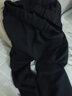 筱质磐 夏季八分9分运动休闲裤女薄款弹力哈伦松紧腰女裤高腰萝卜裤女 黑色九分裤 百搭显瘦松紧腰 L 28码105-115斤 实拍图