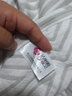 洁丽雅（grace）毛巾被纯棉单人双人纱布盖毯午睡毯子毛毯空调被学生夏凉被新疆棉 几何-浅灰 200*230cm【一等品】100%纯棉 实拍图