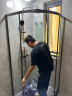 九牧（JOMOO）淋浴花洒全套装增压卫浴除垢淋浴器带喷枪可升降洗澡喷头36484 枪灰色喷枪花洒(自动除垢款) 实拍图