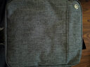 七匹狼单肩包男休闲多功能背包mini小斜挎包包织布男士商务轻便背包 浅灰色大号【宽22*厚8*高25】 实拍图