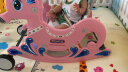 儿童木马摇摇马摇椅多功能小推车男女孩婴儿玩具0-1-3岁宝宝生日礼物 摇椅两用粉色带音乐机发光轮 实拍图