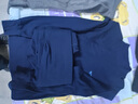 七匹狼2套纯棉抗菌中领秋衣秋裤男士保暖内衣春秋季半高领套装全棉毛衫 【中领2套装】深灰+藏青 2XL (180)推荐 150-170斤 实拍图