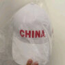 鸿星尔克棒球帽男女通用帽子简约中国百搭街头滑板休闲运动帽子 正白 通用维尺码 实拍图