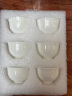 苏氏陶瓷（SUSHI CERAMICS）羊脂玉白瓷功夫茶杯小碗杯陶瓷品茗杯6个装（简装） 晒单实拍图