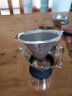 焙印手冲咖啡壶套装不锈钢过滤网玻璃分享壶家用便携滴漏式过滤杯400ml 实拍图