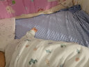 BABYGREAT婴儿安抚双面豆豆毯幼儿园豆豆被毛巾被空调被宝宝春夏毯子午睡毯 [大尺寸]憨憨牛(140*110cm） 实拍图