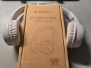 艾本（AIBEN）英语四六级听力耳机大学四级六级考试调频FM头戴式蓝牙耳机专八听力耳机 BC201蓝牙款(时间电量显示) 白色 套餐一（耳机+带麦线） 实拍图