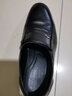 蜻蜓牌头层牛皮皮鞋男鞋透气夏季打孔凉鞋商务休闲真皮爸爸中老年正装鞋 黑色2067【单鞋款】 38 实拍图