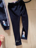 迪士尼女童打底裤春秋外穿运动长裤2025新款童装洋气儿童裤子春装 【加绒A款】黑色 97221 130 cm 实拍图