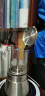 SIMELO德国施美乐摩卡壶双阀家用煮咖啡机不锈钢意式浓缩手冲咖啡壶套装 双阀摩卡壶360ML(6-8人份) 实拍图