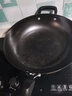 炊大皇（COOKER KING） 炒锅铁锅无涂层家用炒菜锅电磁炉燃气煤气灶明火通用 铁锅  C34D2 34cm 实拍图