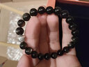银千惠999纯银手链男士黑耀石手串男生转运新年214情人节生日礼物送男友 【单拍不发货 精美礼盒/时尚潮流/配首饰证书/高端轻奢男生礼物 实拍图