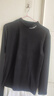 皮尔卡丹春秋男士双面绒卫衣休闲内搭西装半高领长袖T恤纯色上衣打底衫男 黑色 165/M(建议100-120斤) 实拍图
