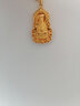 中国黄金（CHINA GOLD）黄金吊坠观音菩萨佛像男士足金转运平安符金挂坠送父亲长辈礼物 观音吊坠+足金链（约6.5g） 实拍图
