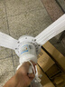 康佳（KONKA）吊扇家用电风扇客厅工厂宿舍大风力大功率吊扇风扇吊式电风扇遥控工业塑料吊式大风扇 标品105cm+2米定时延长线 实拍图