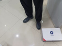 蜀黍家羊皮毛一体男士加绒皮鞋抗寒棉鞋男士冬季休闲皮鞋加绒加厚高帮鞋 黑色-真皮中帮羊毛内里 43 实拍图