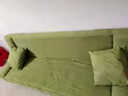骁诺沙发客厅折叠沙发床两用小户型简易出租房布艺沙发卧室懒人沙发 抹茶绿【加宽加厚海绵】 2.0米四人位+俩抱枕 实拍图