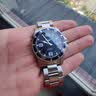 【二手99新】浪琴男表(Longines)康卡斯系列潜水运动自动机械奢侈品腕表 机械黑盘铝圈【表径41mm】 实拍图