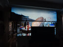虾皮 电动投影幕布家用遥控自动升降抗光壁挂幕卧室家庭影院投影仪幕布支持3D高清4K电动幕布投影幕布 金属 120英寸16:9电动幕+遥控（航空双插） 实拍图