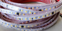 优束220v自粘灯带LED软灯条宽8mm高亮2835背景线条灯槽展柜免驱动贴片 套管防水10mm-暖光 10米 实拍图