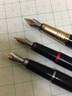 金豪（Jinhao） 钢笔笔尖通用钢笔金通用笔头 暗尖 明尖 美工弯头笔尖 26号双色明尖直尖0.5MM（2个） 实拍图