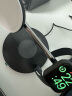 贝尔金（BELKIN）苹果三合一无线充电器 MagSafe认证磁吸快充桌面支架 苹果手机15W充电 苹果手表快充 WIZ017黑 晒单实拍图