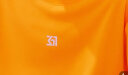 361°童装男女童短袖针织衫夏季新款速干透气儿童T恤中大童冰爽t恤 亮橘色1204 175cm 实拍图