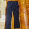 雅戈尔（YOUNGOR）休闲裤男DP棉免烫不易皱裤子自然垂顺易打理新品 VCDP329979AWA黑色 35 86A 实拍图