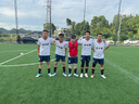 KELME/卡尔美足球守门员手套成人职业防滑缓冲门将手套装备儿童 黑色（人草专用带护指） 8 实拍图