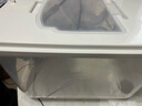 纳份爱 家用米桶大容量60斤储米箱防虫防潮大米收纳箱透明面粉储存箱 【60斤装】透明款-带量杯 单个装 实拍图
