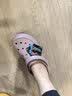 斯凯奇（Skechers）透气洞洞鞋女士夏季外穿包头泡泡鞋舒适厚底软底凉拖鞋 实拍图