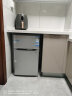 （GREE）格力晶弘冰箱小型家用 出租房办公室迷你两门冷冻冷藏节能BCD-78L 现代银 实拍图